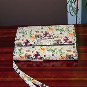 Floral Print Women's Clutch-Unbranded